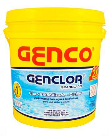 Genclor cloro estabilizado 10 kg genco é boa?
