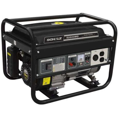 Gerador à Gasolina 2,2KVA 4 Tempos S2500 MG BIVOLT Monofásico SCHULZ Menor preço em Gerador à Gasolina 2,2KVA 4 Tempos S2500 MG BIVOLT Monofásico SCHULZ
