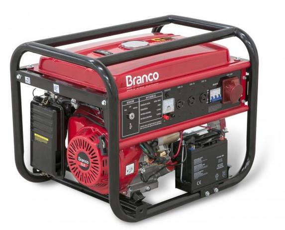 GERADOR B4T 8000 E3 a Gasolina Partida Elétrica Tensão 220-380V BRANCO Menor preço em GERADOR B4T 8000 E3 a Gasolina Partida Elétrica Tensão 220-380V BRANCO