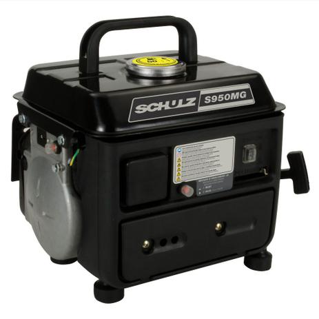 Gerador de energia 0,95 kva a gasolina partida manual - S950MG (220V) - Schulz Menor preço em Gerador de energia 0,95 kva a gasolina partida manual - S950MG (220V) - Schulz
