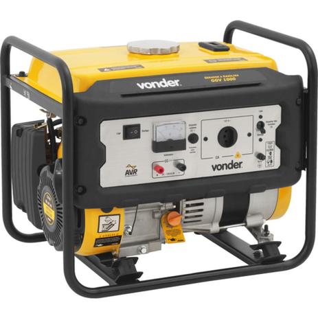 Gerador de energia à gasolina potência de 3 hp monofásico 4 tempos - GGV 1000 (220V) - Vonder Menor preço em Gerador de energia à gasolina potência de 3 hp monofásico 4 tempos - GGV 1000 (220V) - Vonder