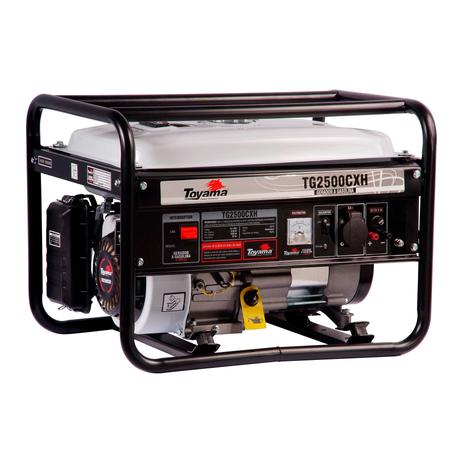 Gerador de energia a gasolina refrigerado a ar tg2500cxh toyama - 110v Menor preço em Gerador de energia a gasolina refrigerado a ar tg2500cxh toyama - 110v