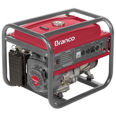 Menor preço em Gerador De Energia Branco B4T-8000 A Gasolina Partida Elétrica Bivolt