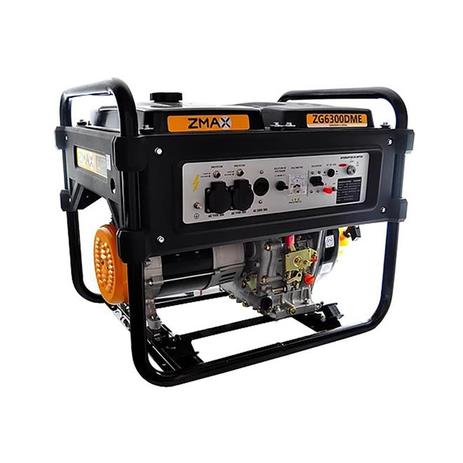 Menor preço em Gerador De Energia Diesel Zmax ZG6300DME 10 Hp Monofásico Bivolt