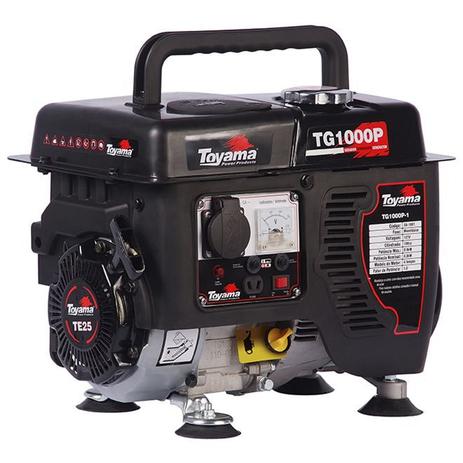 Gerador de Energia Gasolina 4T Partida Manual 0,8 Kva 220V Carregador de Bateria TG1000P Toyama. é boa?