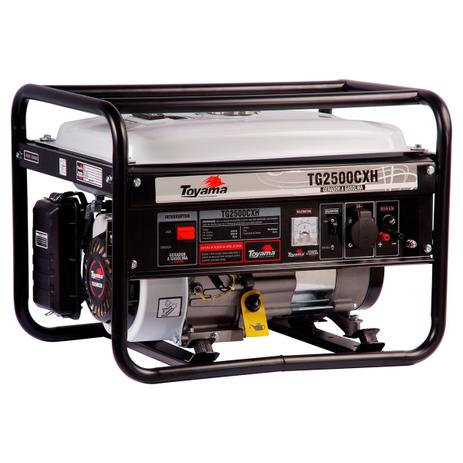 Gerador Gasolina 4 Tempos 110v 15 Litros Tg2500cxh-110 Toyama Menor preço em Gerador Gasolina 4 Tempos 110v 15 Litros Tg2500cxh-110 Toyama