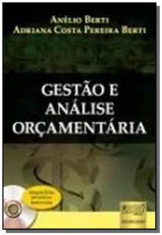 Gestao e analise orcamentaria - acompanha cd-rom c - Jurua Menor preço em Gestao e analise orcamentaria - acompanha cd-rom c - Jurua