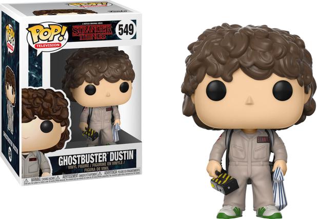 Ghostbuster Dustin 549 - Stranger Things - Funko Pop Menor preço em Ghostbuster Dustin 549 - Stranger Things - Funko Pop