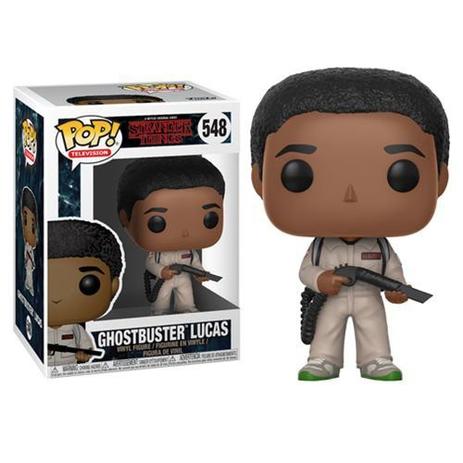 Ghostbuster Lucas 548 - Stranger Things - Funko Pop Menor preço em Ghostbuster Lucas 548 - Stranger Things - Funko Pop