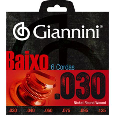 Giannini - Encordoamento De Baixo 6 Cordas 0.0030/0. GEEBRLX6 14076 Menor preço em Giannini - Encordoamento De Baixo 6 Cordas 0.0030/0. GEEBRLX6 14076