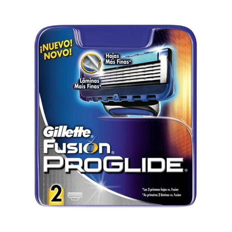 Gillette carga fusion proglide c/2 Menor preço em Gillette carga fusion proglide c/2