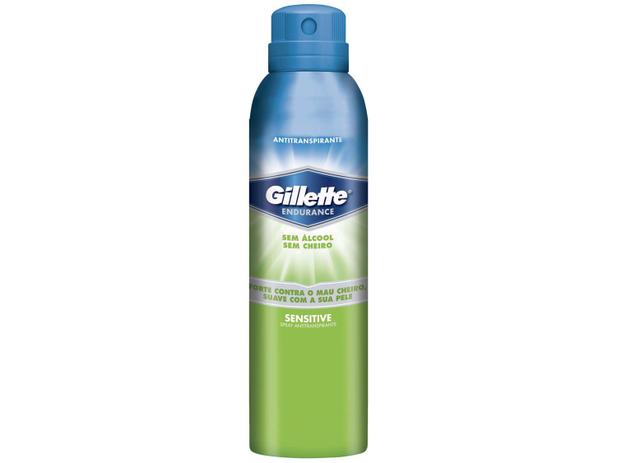 Gillette Endurance Sensitive - Desodorante Antitranspirante