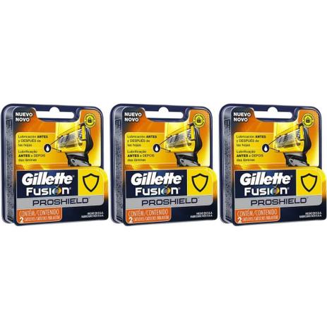 Gillette Proglide Carga C/2 (Kit C/03) Menor preço em Gillette Proglide Carga C/2 (Kit C/03)
