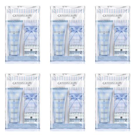 Giovanna Baby Blue Hidratante 200ml + Colônia 20ml + Sabonete 90g (Kit C/06) Menor preço em Giovanna Baby Blue Hidratante 200ml + Colônia 20ml + Sabonete 90g (Kit C/06)