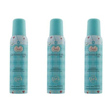 Giovanna Baby Candy Desodorante Aerosol 150ml (Kit C/03) é ruim? Giovanna Baby Candy Desodorante Aerosol 150ml (Kit C/03) é boa?