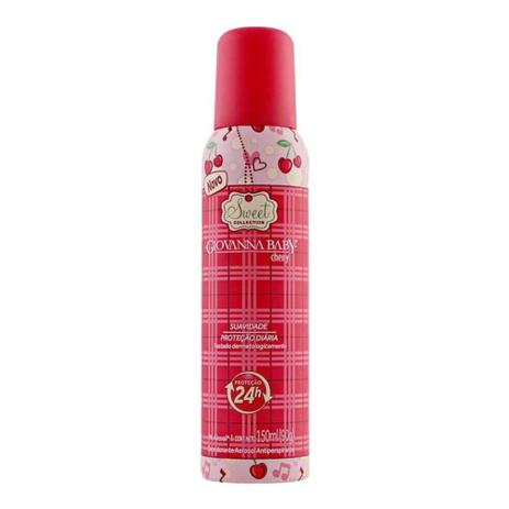 Giovanna Baby Cherry Desodorante Aerosol 150ml Menor preço em Giovanna Baby Cherry Desodorante Aerosol 150ml