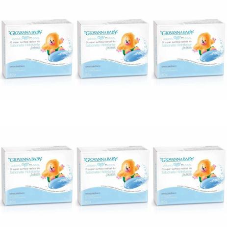 Giovanna Baby Giby Blue Sabonete Infantil 80g (Kit C/06) Menor preço em Giovanna Baby Giby Blue Sabonete Infantil 80g (Kit C/06)