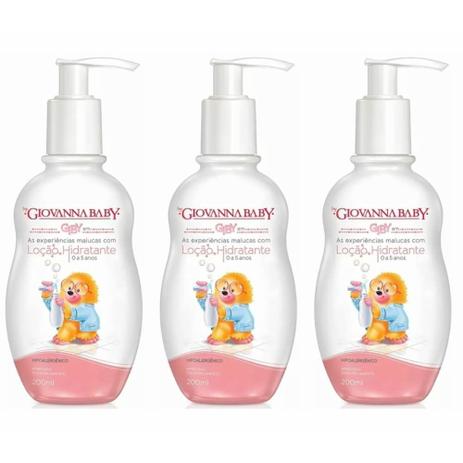 Giovanna Baby Giby Sabonete Líquido Infantil 200ml (Kit C/03) Menor preço em Giovanna Baby Giby Sabonete Líquido Infantil 200ml (Kit C/03)