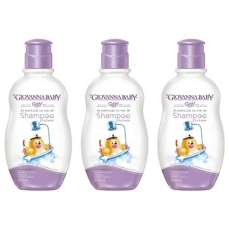 Giovanna Baby Giby Shampoo Infantil 200ml (Kit C/03) Menor preço em Giovanna Baby Giby Shampoo Infantil 200ml (Kit C/03)