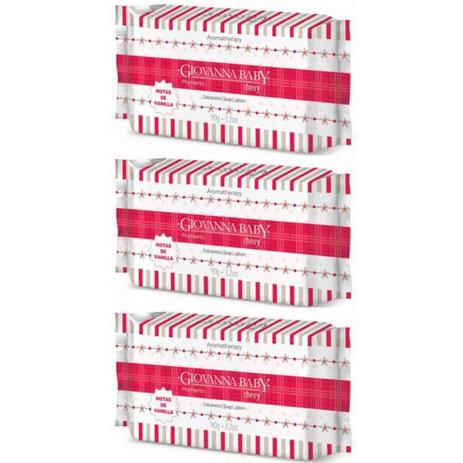 Giovanna Baby Moments Cherry Sabonete 90g (Kit C/03) Menor preço em Giovanna Baby Moments Cherry Sabonete 90g (Kit C/03)