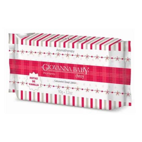 Giovanna Baby Moments Cherry Sabonete 90g Menor preço em Giovanna Baby Moments Cherry Sabonete 90g