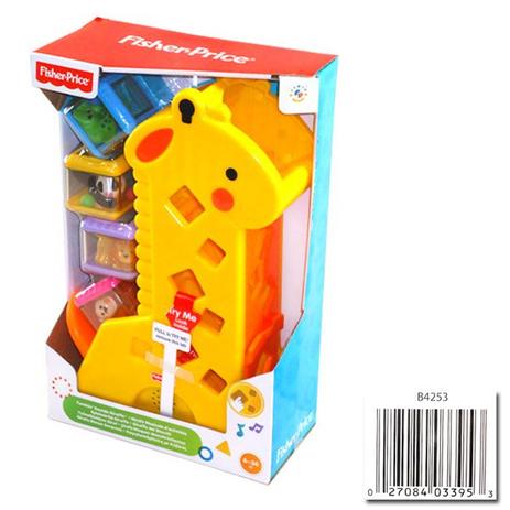 Girafa com Blocos - FISHER-PRICE - Mattel Menor preço em Girafa com Blocos - FISHER-PRICE - Mattel