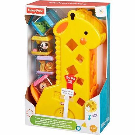 Girafa E Blocos Pick A Blocks Fisher-price - Mattel Menor preço em Girafa E Blocos Pick A Blocks Fisher-price - Mattel