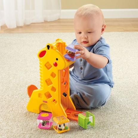 Girafa Peek-a-Blocks - Fisher-Price - Fisher Price Menor preço em Girafa Peek-a-Blocks - Fisher-Price - Fisher Price