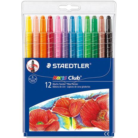 Giz De Cera Staedtler Noris Club Twist 012 Cores 221NWP12 Menor preço em Giz De Cera Staedtler Noris Club Twist 012 Cores 221NWP12