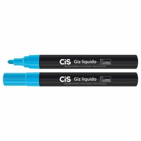 Giz liquido para quadro negro azul / un / cis Menor preço em Giz liquido para quadro negro azul / un / cis