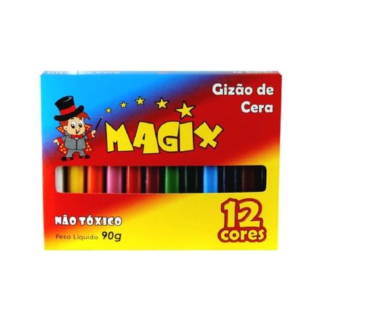 Gizão de Cera Magix com 12 cores 12 unidades - Produto nacional é ruim? Gizão de Cera Magix com 12 cores 12 unidades - Produto nacional é boa?