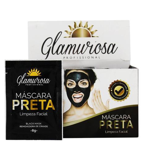 glamurosa mascara preta limpeza facial é boa?