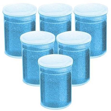 Glitter Em Po Metalico 03 Gramas Azul Claro 12 Potinhos Magazine 25 De Marco Glitter E Purpurina Magazine Luiza