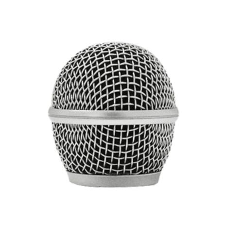 Globo Metálico Prata MXT P/ Microfone Sem Fio Altura 54 mm Rosca 31 mm - AC1702 Menor preço em Globo Metálico Prata MXT P/ Microfone Sem Fio Altura 54 mm Rosca 31 mm - AC1702