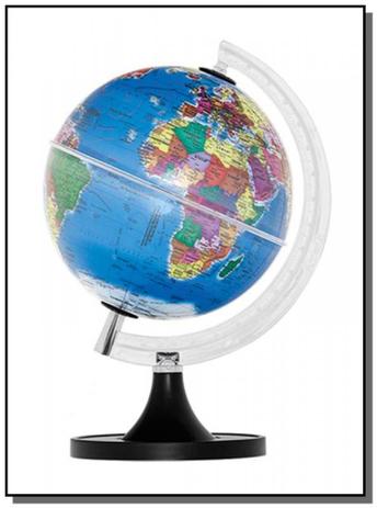 Globo terrestre - 21 cm - genio politico - sem luz - Libreria editora Menor preço em Globo terrestre - 21 cm - genio politico - sem luz - Libreria editora