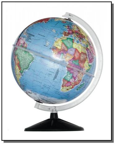 Globo terrestre - 30 cm - prisma politico - sem lu - Libreria editora Menor preço em Globo terrestre - 30 cm - prisma politico - sem lu - Libreria editora