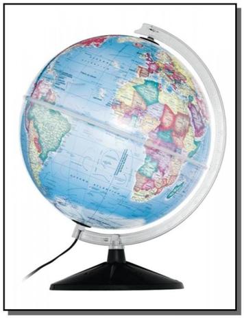 Globo terrestre - 30cm - prisma politico - ilumina - Libreria editora Menor preço em Globo terrestre - 30cm - prisma politico - ilumina - Libreria editora
