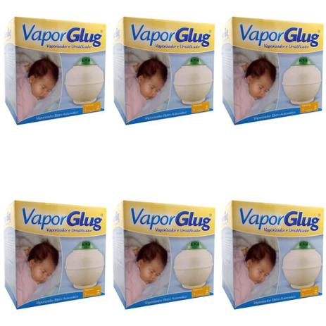 Glug Vaporizador 8 Horas 3,3 L (Kit C/06) Menor preço em Glug Vaporizador 8 Horas 3,3 L (Kit C/06)