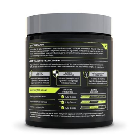 Glutamina 300g Natural Dux Nutrition Menor preço em Glutamina 300g Natural Dux Nutrition