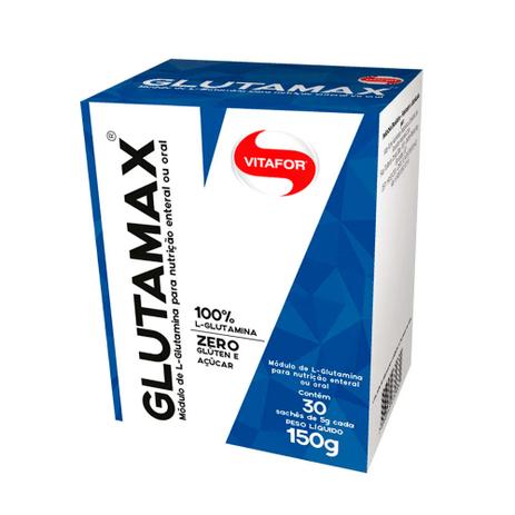 Glutamina Glutamax - Vitafor - 30 Sachês de 5g Menor preço em Glutamina Glutamax - Vitafor - 30 Sachês de 5g
