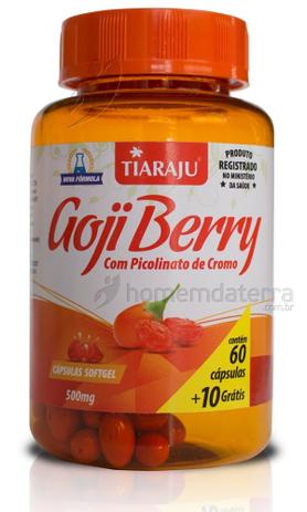 Goji Berry e Picolinato de Cromo Tiaraju - 60 Cápsulas é ruim? Goji Berry e Picolinato de Cromo Tiaraju - 60 Cápsulas é boa?