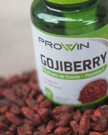 GojiBerry 600mg 60cps - PROWIN - Acelera o metabolismo, diminuição de celulites Menor preço em GojiBerry 600mg 60cps - PROWIN - Acelera o metabolismo, diminuição de celulites