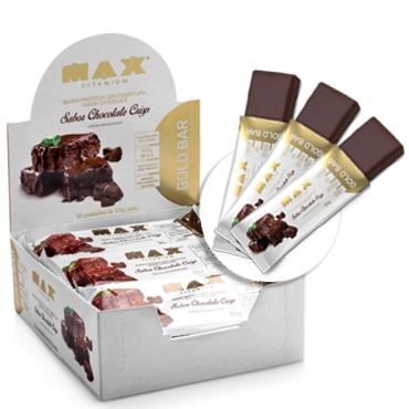 Gold bar display com 12 un crisp - Max titanium Menor preço em Gold bar display com 12 un crisp - Max titanium