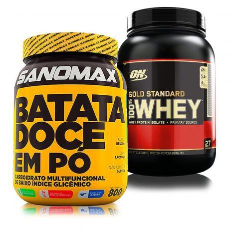 Gold standard 100 whey ( 2 lb) - strawberry + batata doce em pó - Optimum nutrition Menor preço em Gold standard 100 whey ( 2 lb) - strawberry + batata doce em pó - Optimum nutrition