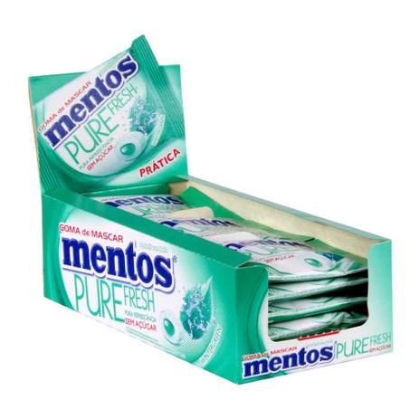 Goma de Mascar Mentos Pure Fresh Wintergreen c/15 - Perfetti Menor preço em Goma de Mascar Mentos Pure Fresh Wintergreen c/15 - Perfetti