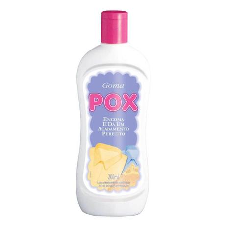 Goma Pox Engomador De Roupas 200ml Menor preço em Goma Pox Engomador De Roupas 200ml