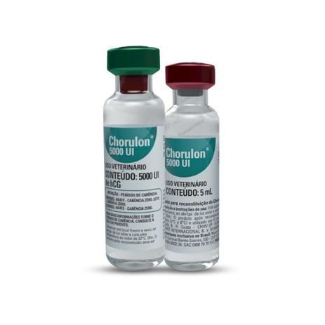 Menor preço em Gonadotrofina Coriônica Chorulon 5.000ui Msd Hcg - INTERVET HORMONIOS