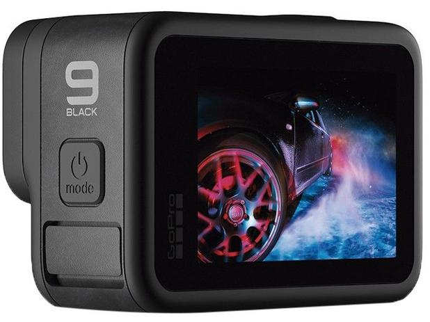 GoPro HERO9 Black 20MP Wi-Fi Bluetooth GPS - 2,27” à Prova de Água Transmissão ao Vivo