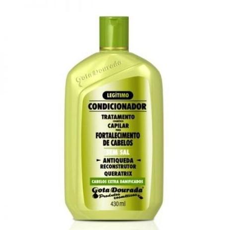 Gota Dourada Antiqueda Condicionador 430ml (Kit C/06) Menor preço em Gota Dourada Antiqueda Condicionador 430ml (Kit C/06)