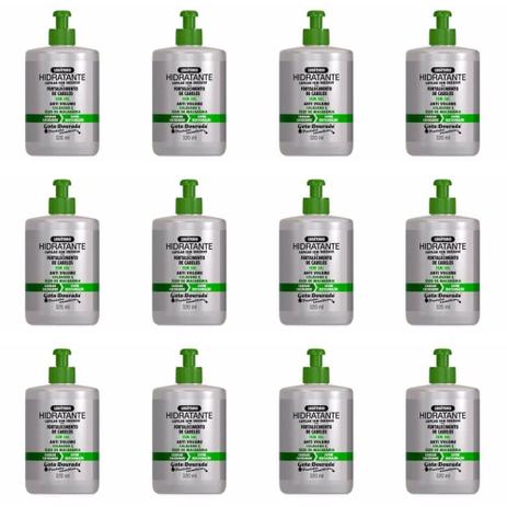 Gota Dourada Antivolume Creme P/ Pentear 320g (Kit C/12) Menor preço em Gota Dourada Antivolume Creme P/ Pentear 320g (Kit C/12)